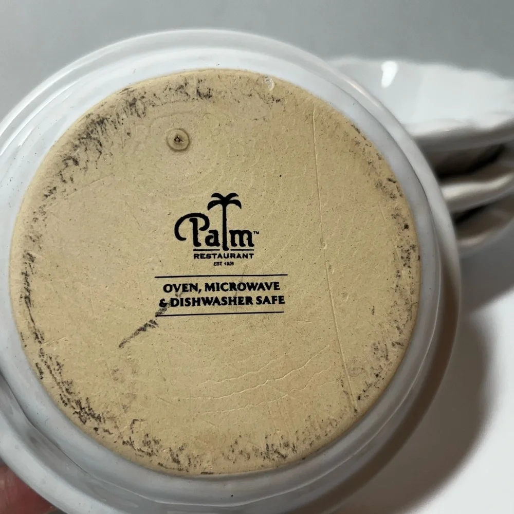 Palm Restaurant Ceramic Mini Fluted Pie Dishes